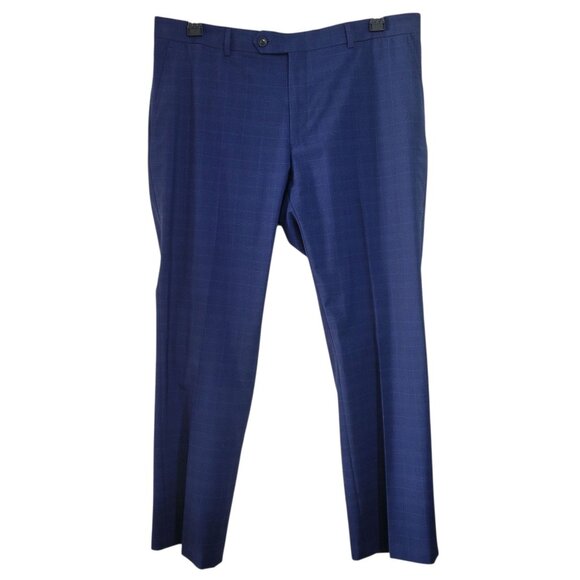 Tommy Hilfiger Mens Blue Single-Breasted Blazer Two-Piece Suit (Size 44R) - Picture 7 of 13